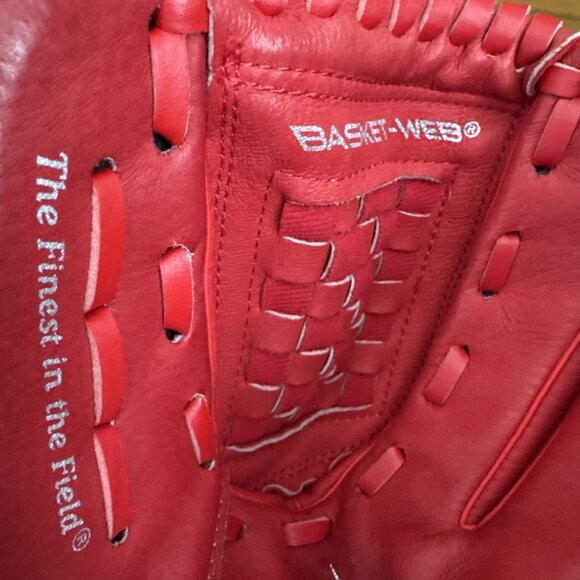 Rawlings Youth 12" Red Softball Baseball Glove Highlight Series H120S Right - Picture 8 of 10